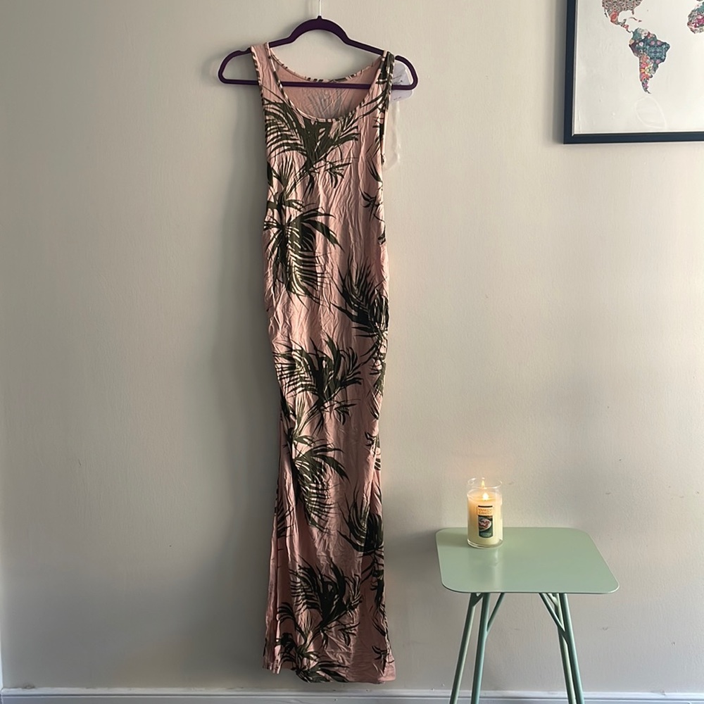 Maternity Dress Tropical Print SUPER SOFT! NWT Size XS